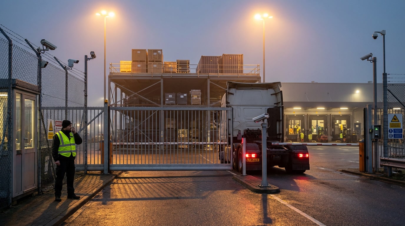 Sécuriser une plateforme logistique/stockage : prévention intrusions et vols