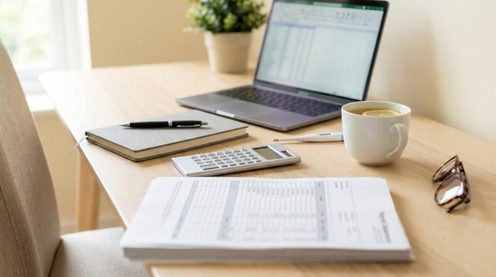 bulletin de salaire en arrêt maladie